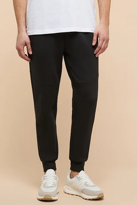 أر أند بي Solid Joggers with Drawstring Waist