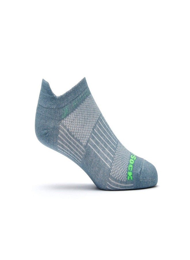 Wrightsock CoolMesh II Tab Running Socks for Men and Women – Eco-Friendly Anti Blister Socks - American Made