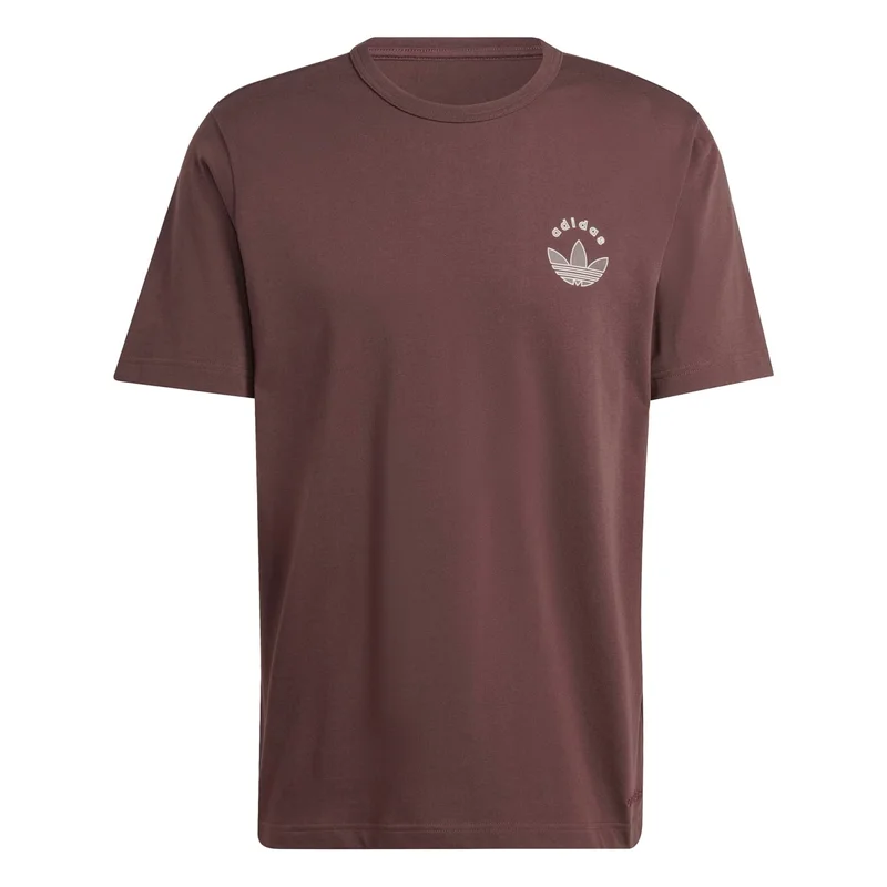 adidas تيشيرت رجالي GRFX TEE براون أوريجينالز