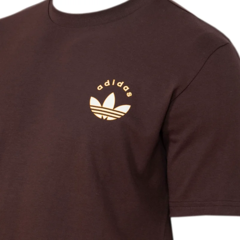 adidas تيشيرت رجالي GRFX TEE براون أوريجينالز