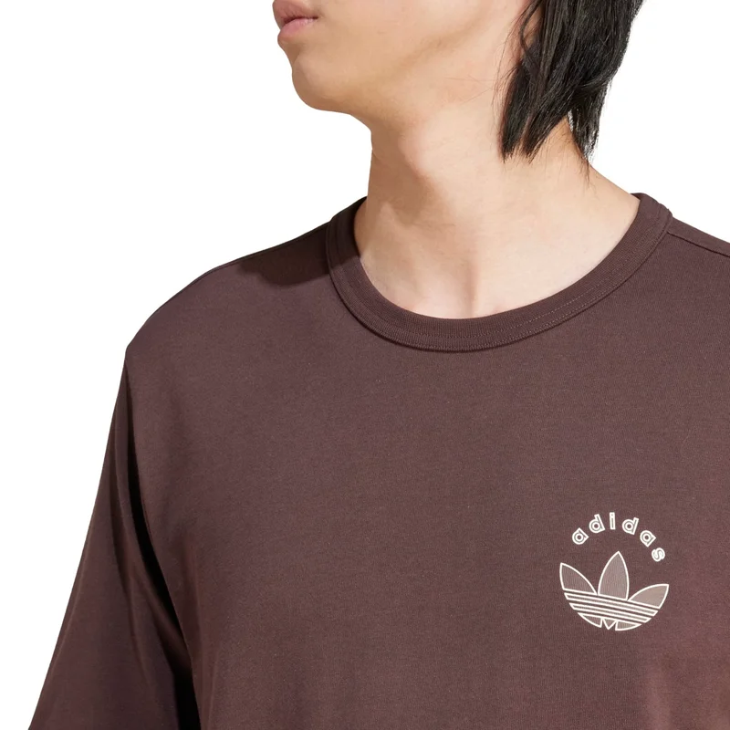 adidas تيشيرت رجالي GRFX TEE براون أوريجينالز
