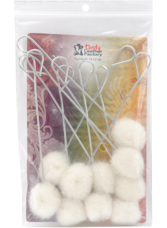 Factory Wool Daubers, Multi-Colour, 18.23 x 10.79 x 2.03 cm