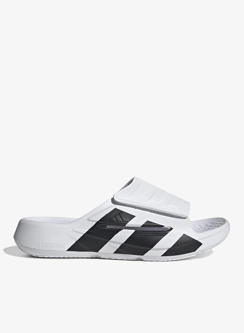 Adidas White Lightblaze Slides  | Best Price UAE
