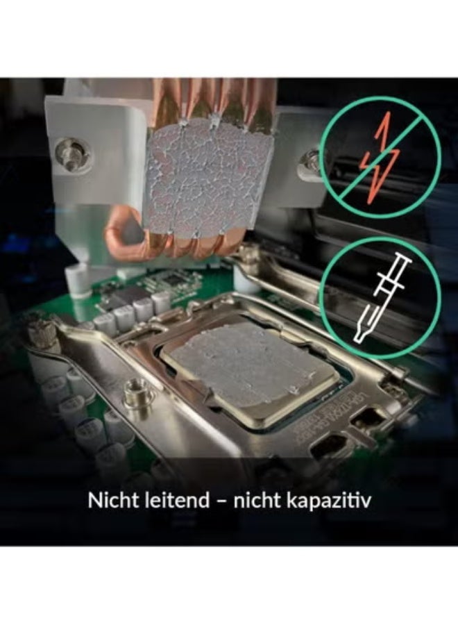 Premium Performance Thermal Paste MX-6 (4g) with Spatula – High Conductivity, Long Durability, Safe & Non-Conductive - Image 2