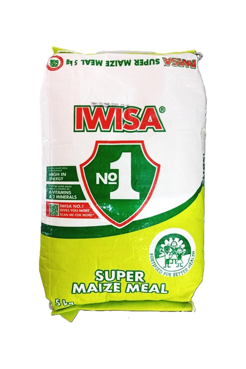 Super Maize Meal, High in Energy, Source of 6 VItamins & 2 Minerals, 5 kg