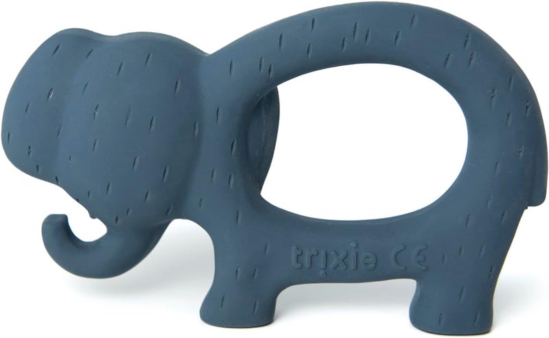 Trixie Natural Rubber Grasping Toy - Mrs. Elephant - Image 3