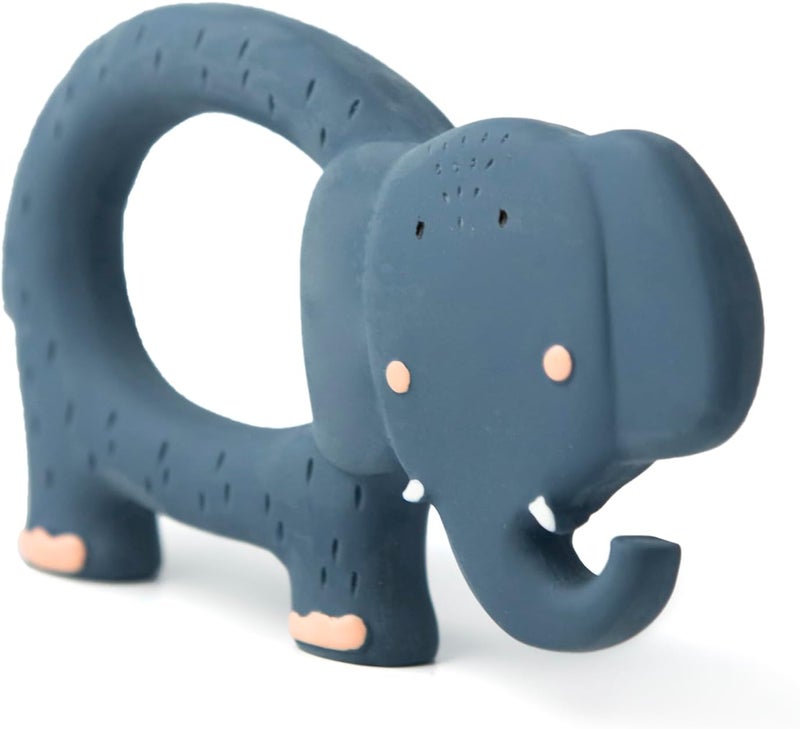 Trixie Natural Rubber Grasping Toy - Mrs. Elephant - Image 2