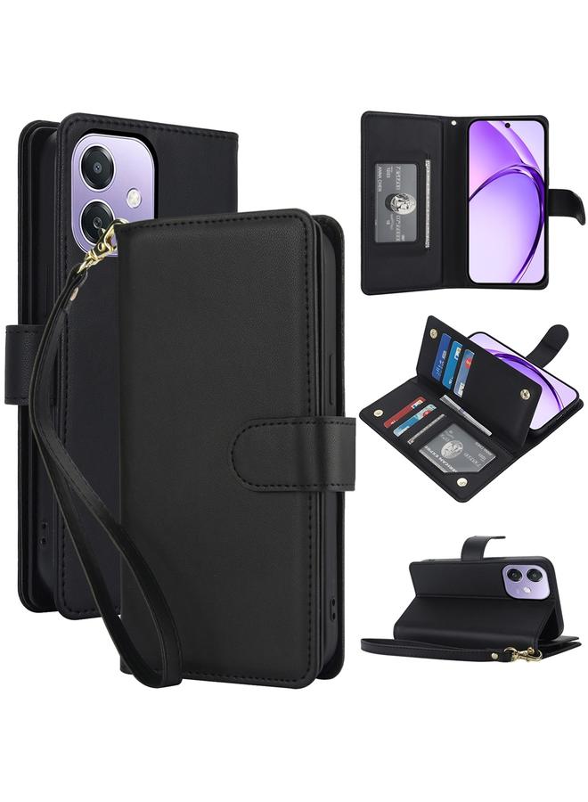 S-TOP Case For OPPO A3 4G / 5G Global / A3X 4G / 5G India Multi-Card Wallet RFID Leather Phone Case - Image 1