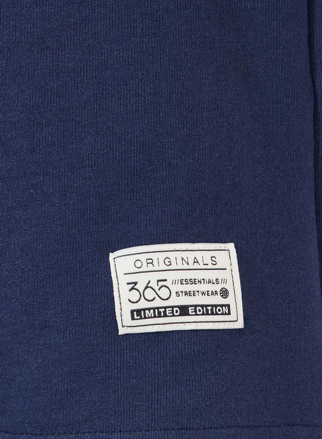 Styli Badge Detail Regular Fit Terry Shorts - Image 4