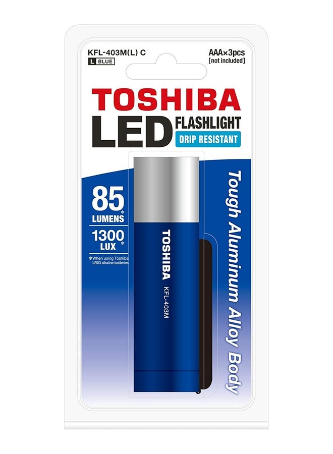 TOSHIBA LED Flashlight/Lantern KFL-403 (LED Flashlight, Blue) - Image 1