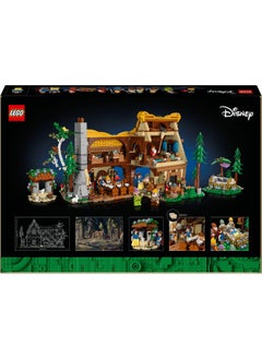 LEGO LEGO Disney Snow White and the Seven Dwarfs’ Cottage 43242 Building Toy Set (2228 Pieces)  - Image 2
