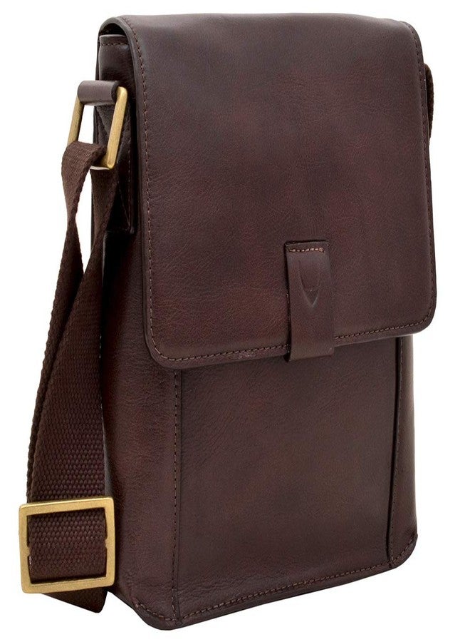 Hidesign Men Brown Crossbody - Image 4