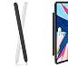 AhaStyle Silicone Case for Apple Pencil 2nd Generation Apple Pencil Pro 2024 Sleeve Skin Ultra Thin Apple Pencil Protective Cover Compatible with Magnetic Charging and Double Tap Black White - Image 2
