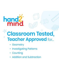 hand2mind Centimeter Cubes Math Linking Cubes Plastic Cubes Snap Blocks Color Sorting Connecting Cubes Math Manipulatives Counting Cubes For Kids Math Math Cubes Math Counters (Set Of 1000)  - Image 3
