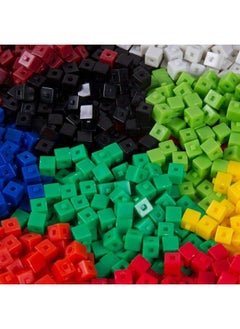 hand2mind Centimeter Cubes Math Linking Cubes Plastic Cubes Snap Blocks Color Sorting Connecting Cubes Math Manipulatives Counting Cubes For Kids Math Math Cubes Math Counters (Set Of 1000)  - Image 4