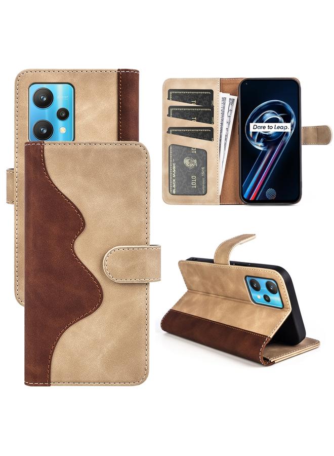 S-TOP Case For OPPO Realme 9 Pro Stitching Horizontal Flip Leather Phone Case - Image 1