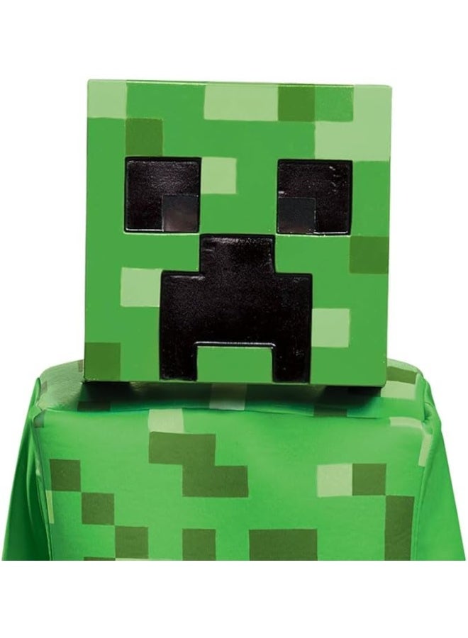 MINECRAFT Costume Child Minecraft Creeper Deluxe Dress Up 4-6 - Image 4