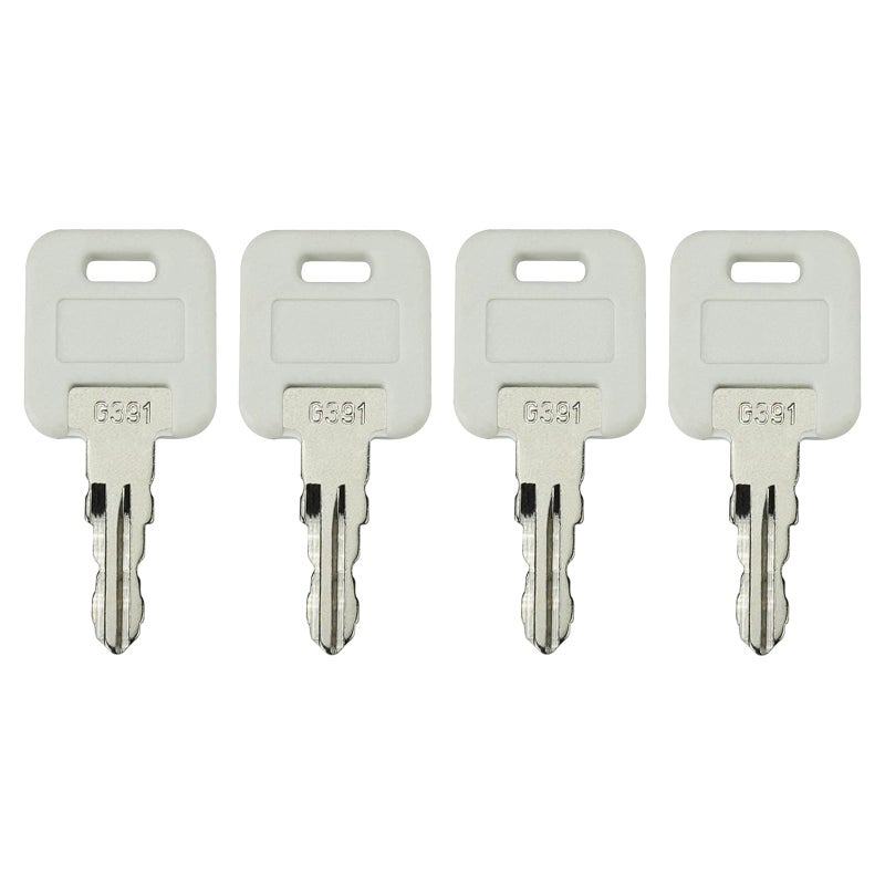 gradora 4Pack G391 RV Camper Keys Replacement for Global Link Bauer Lippert - Image 3