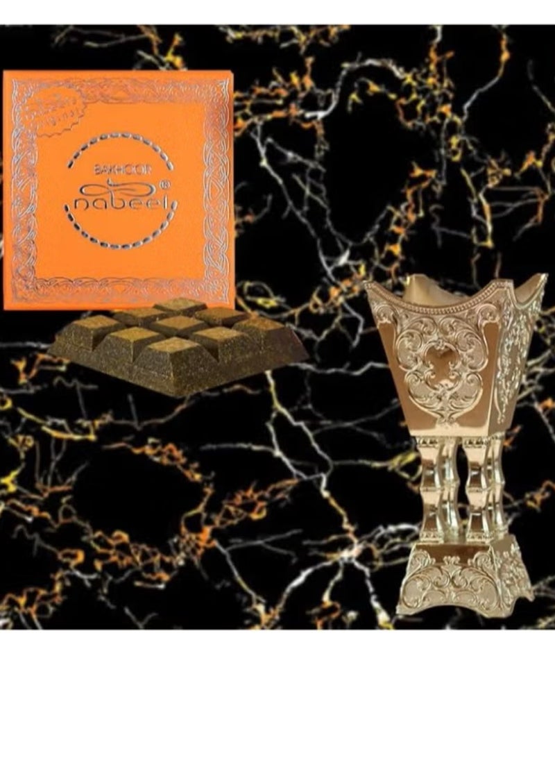 Nabeel 2 pieces of Nabil Bakhoor, oriental wooden pen, 40 grams - Image 2