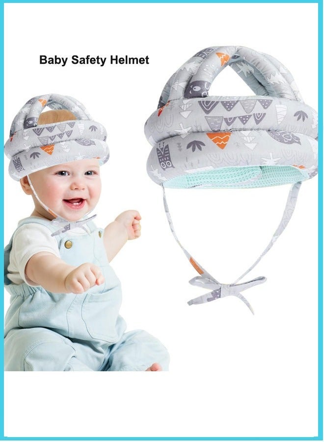 Berma Baby Baby Helmet for Crawling Walking Baby Head Protector - Head Protection for Infant Baby No Bumps and Soft Cushion Safety Headguard I Toddler Inflatable Helmets 1-2 Years Old, 6-12 Months - Image 2