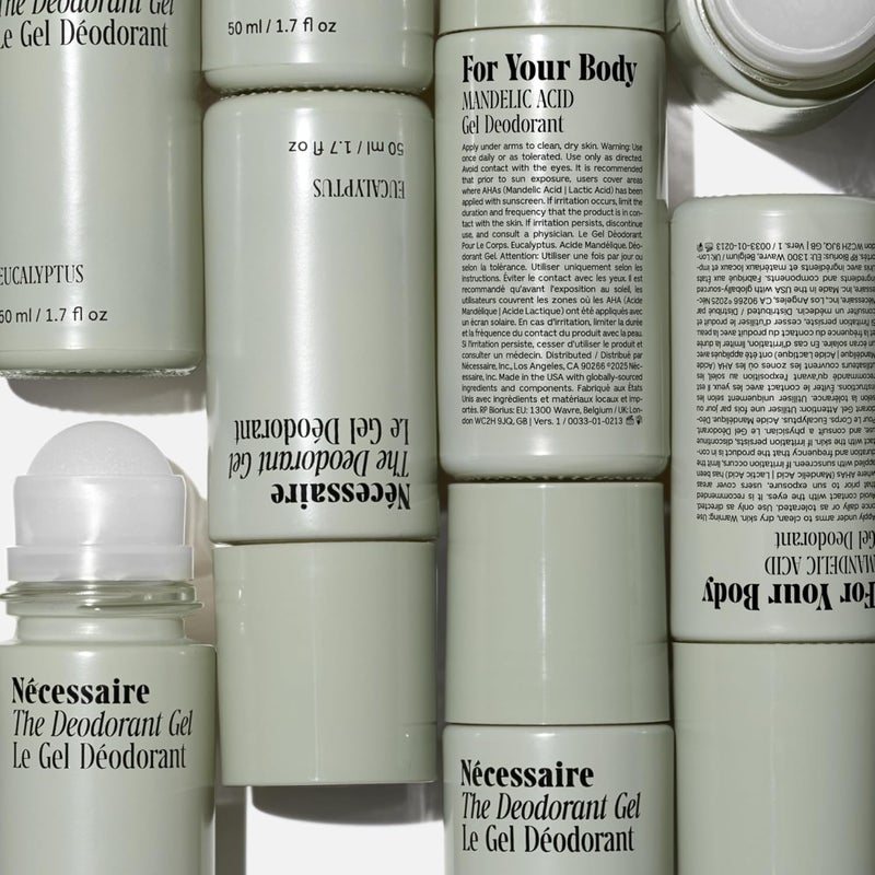 Nécessaire The Deodorant Gel - With 5% Alpha Hydroxy Acid (AHA) and Niacinamide Eucalyptus - Image 2