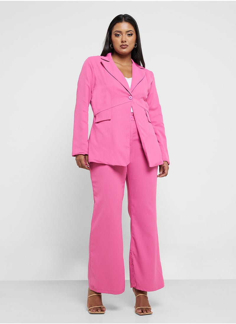 Ginger Plus - Tailored Blazer & Pant Suit Set - Image 1