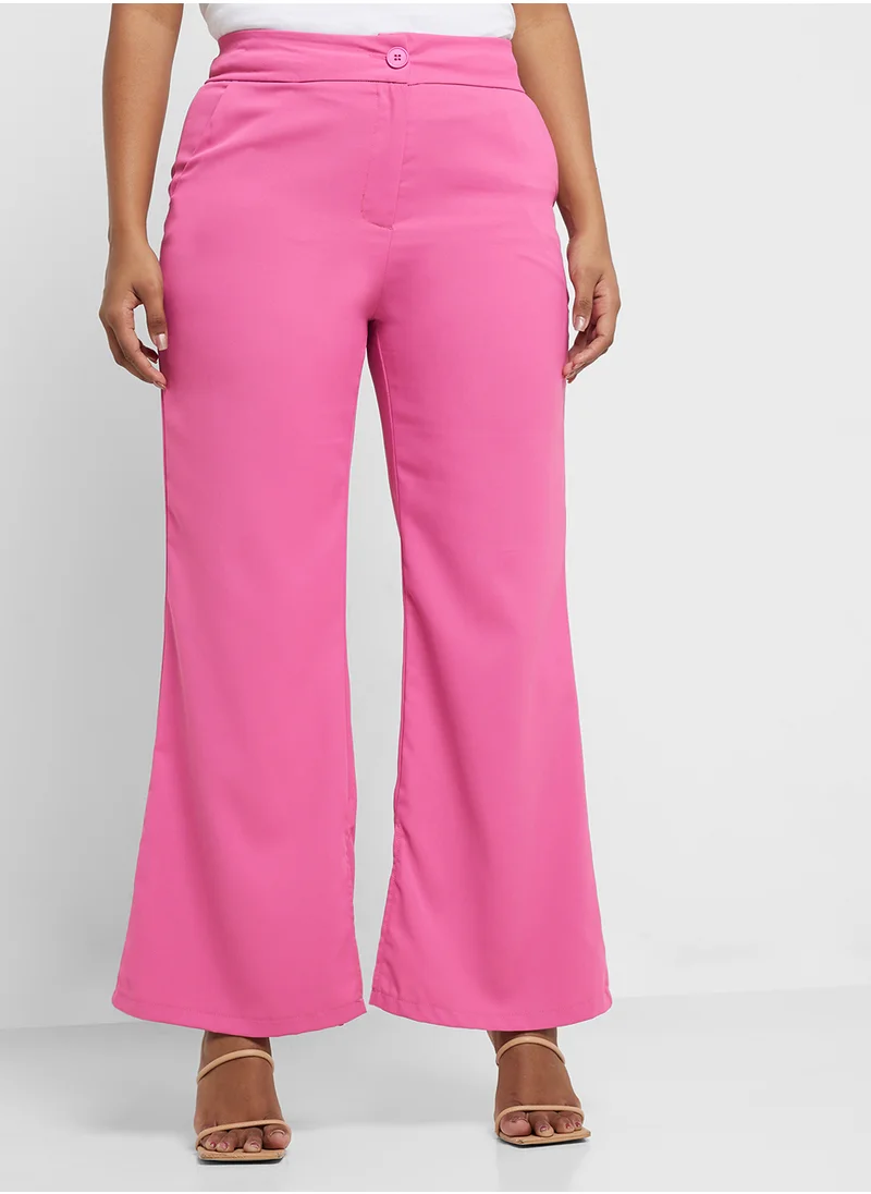 Ginger Plus Tailored Blazer & Pant Suit Set
