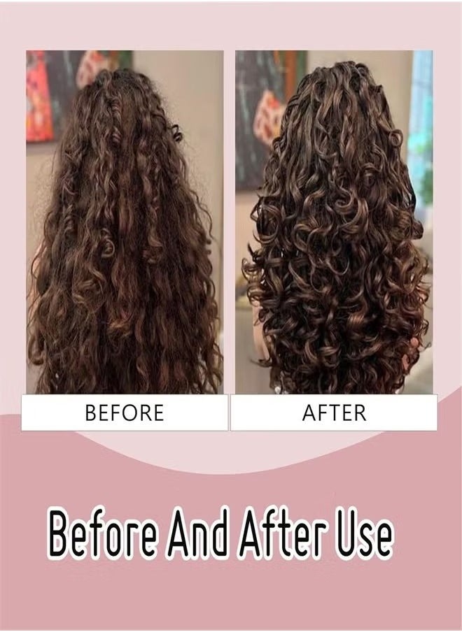 oem 2024 Newest Vented Curly Hair Brush, Bounce Curl Define Styling Brush, Wet Dry Detangler Hair Brush, The Essential Tool For Shaping and Styling Your Curls, Achieve Perfectly Defined Curls (Pink)  - Image 5