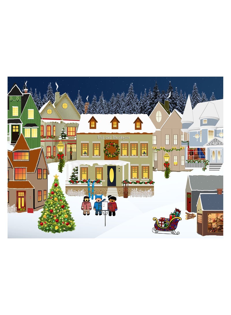 Anna 3D Snow Scene Nature Landscape 1000-Piece Puzzle - Image 1