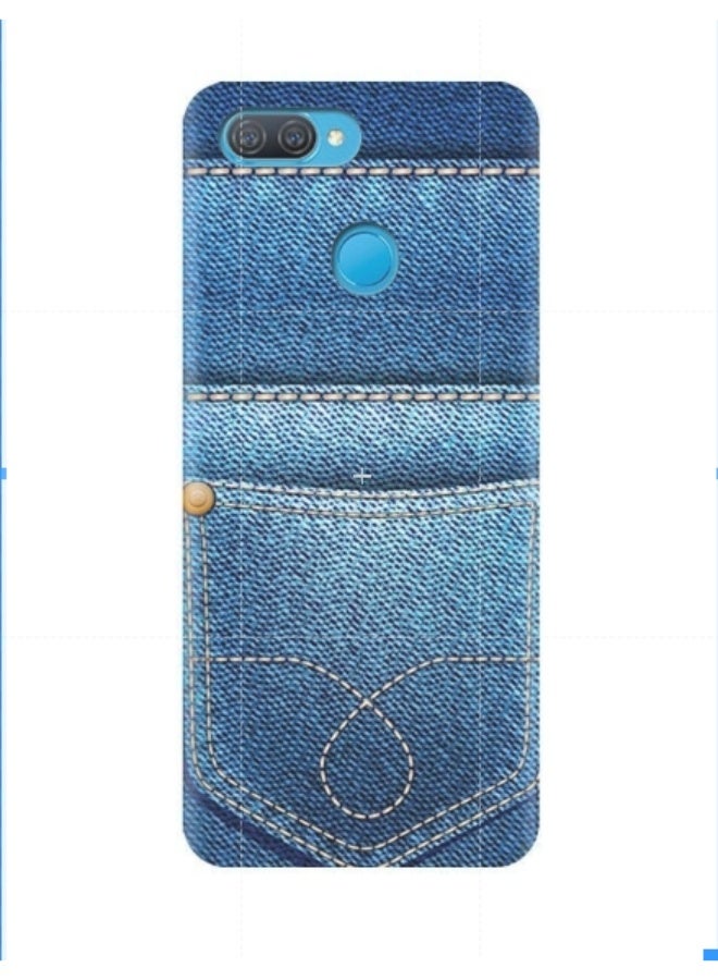 إيه إم سي ديزاين غطاء حماية واق لهاتف أوبو A12 أزرق