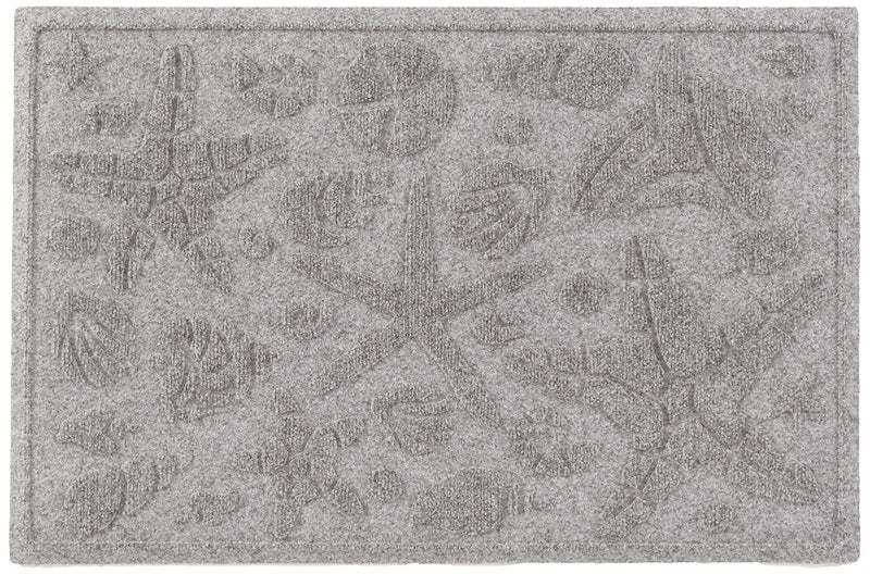 Aqua Shield Beachcomber Doormat 2 x 3 Medium Grey