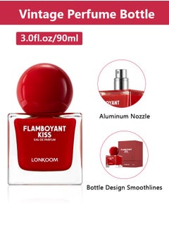 LONKOOM LONKOOM FLAMBOYANT KISS EDT For women 90ML  - Image 2