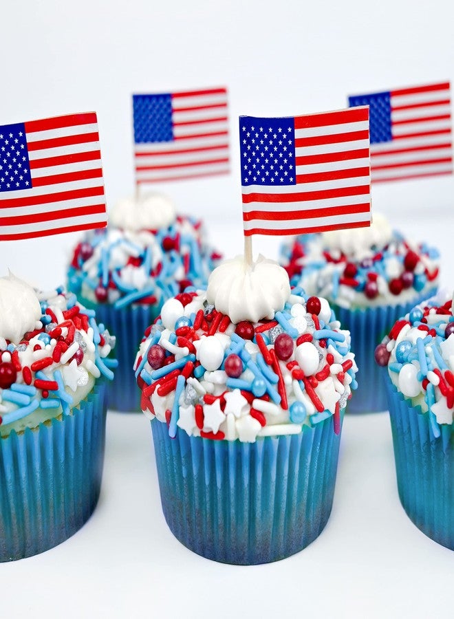 Sweets Indeed Sprinkles, Edible Sprinkle Mix, Perfect for Cake Decorations, Baking, Ice Cream, Cookies, Cupcake Topper (Patriotic) - Image 4