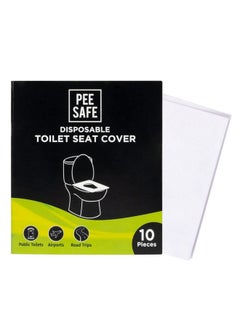 PEESAFE Toilet Hygiene Combo For Women | Toilet Seat Sanitizer Mint (50 Ml) With Disposable Toilet Seat Cover (10 N) | Protects Against Germs | Easy To Carry | Travel Friendly Pack  - Image 5