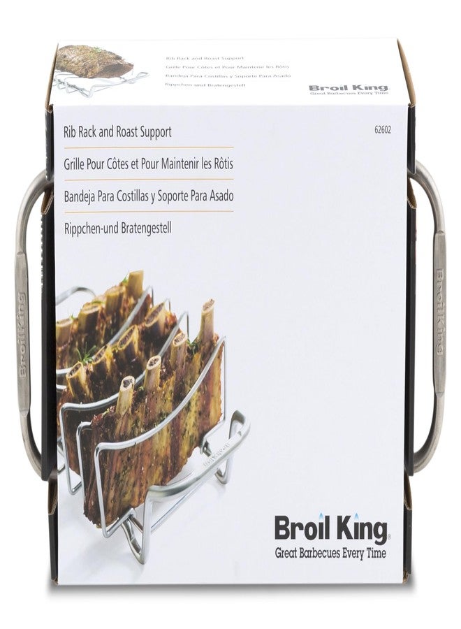 Broil King 62602 Stainless Steel Rib Rack and Roast Support - Image 3
