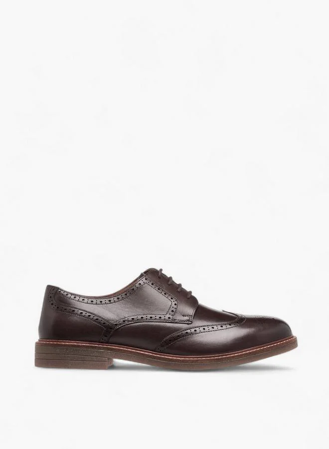 DUCHINI Men's Lace-Up Derby Shoes