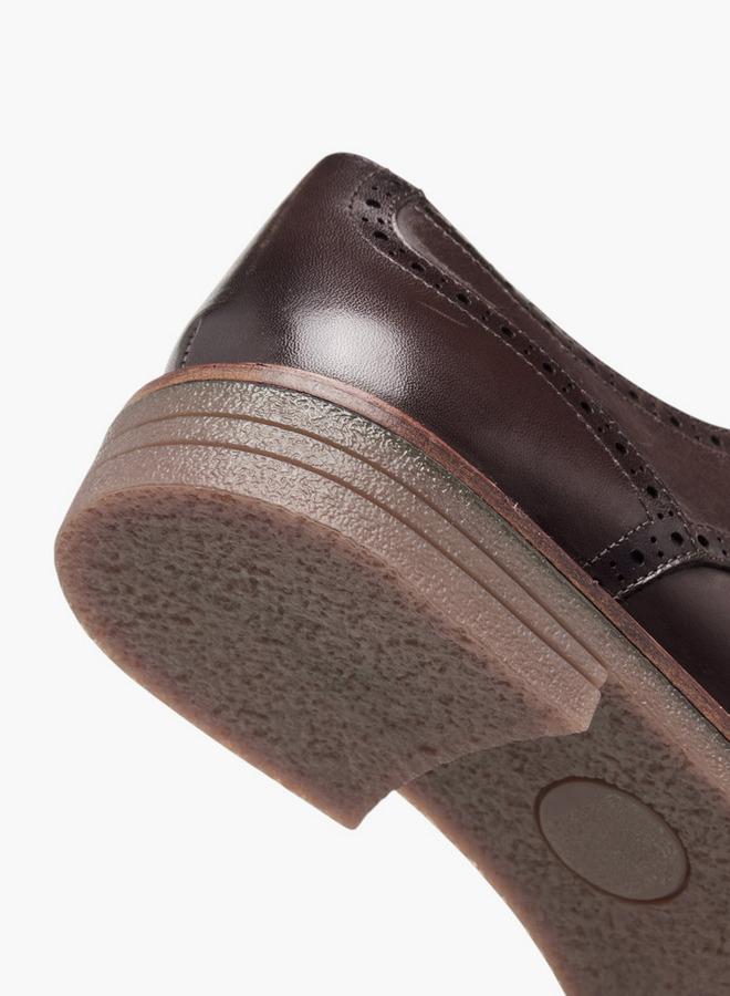 DUCHINI Men's Lace-Up Derby Shoes - Image 5