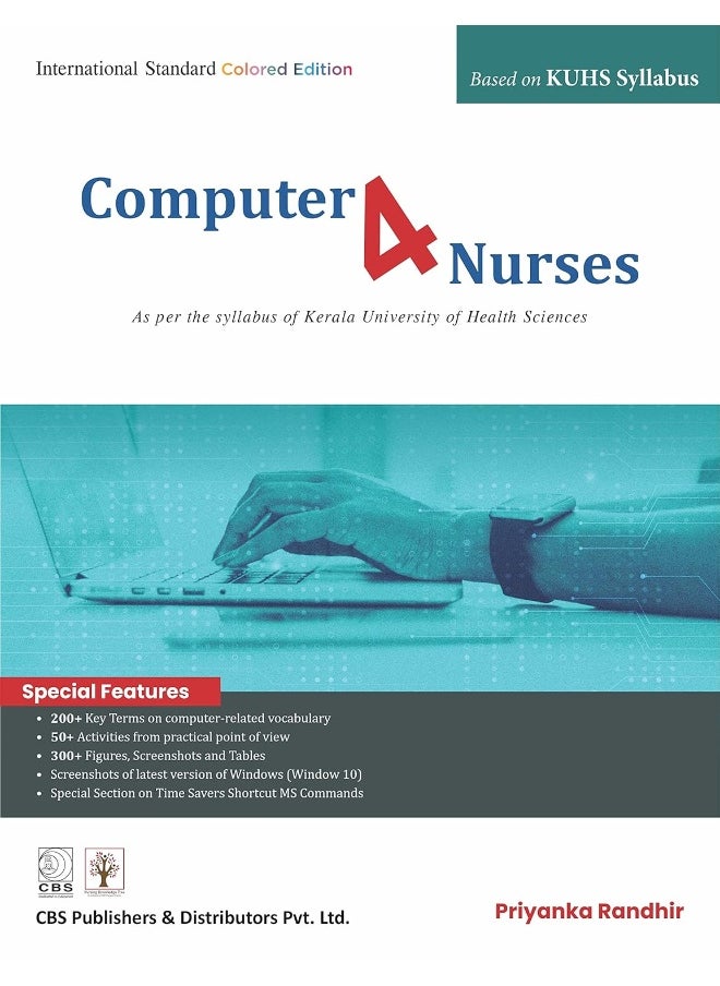 null - COMPUTER 4 NURSES AS PER THE SYLLABUS OF KERALA UNIVERSITY OF HEALTH SCIENCES (PB 2022) - Image 1