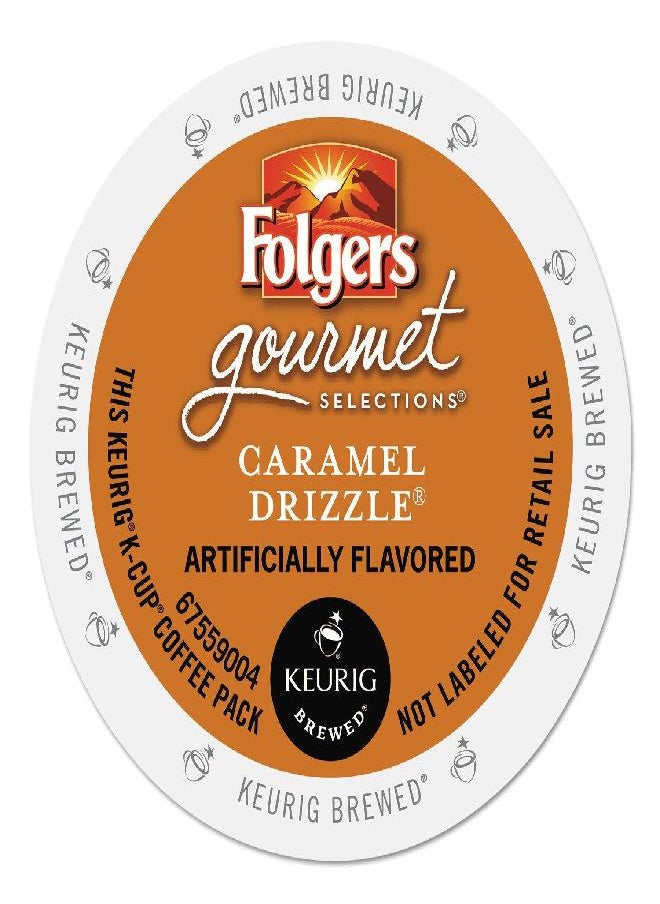 Folgers Folgers 6680 Caramel Drizzle Coffee K-Cups, 24/Box  - Image 3