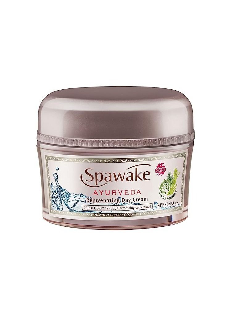 Spawake Ayurveda Face Cream, Rejuvenating Day Cream with SPF 30 PA++, 25g - Image 1