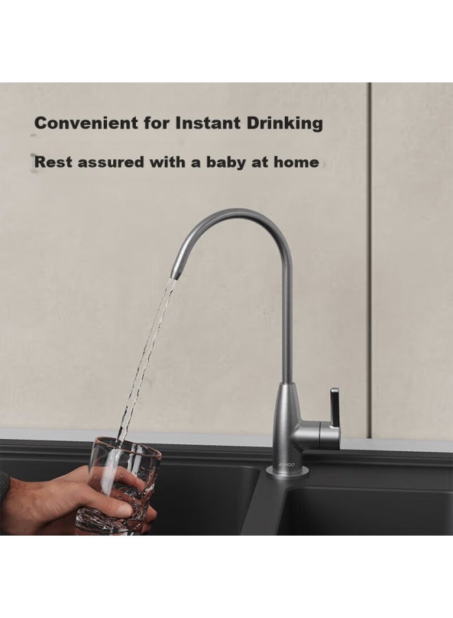 Jomoo Chrome-plated Kitchen Faucet, Single Cold Stand-up Sink, Vegetable Washing Basin, Laundry Sink, 79007-611/1c - Image 2