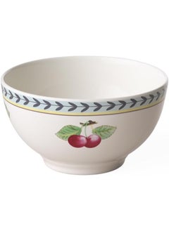 Villeroy & Boch Villeroy & Boch French Garden Fleurence Rice Bowl, 25 oz, Premium Porcelain, White/Multicolored  - Image 1