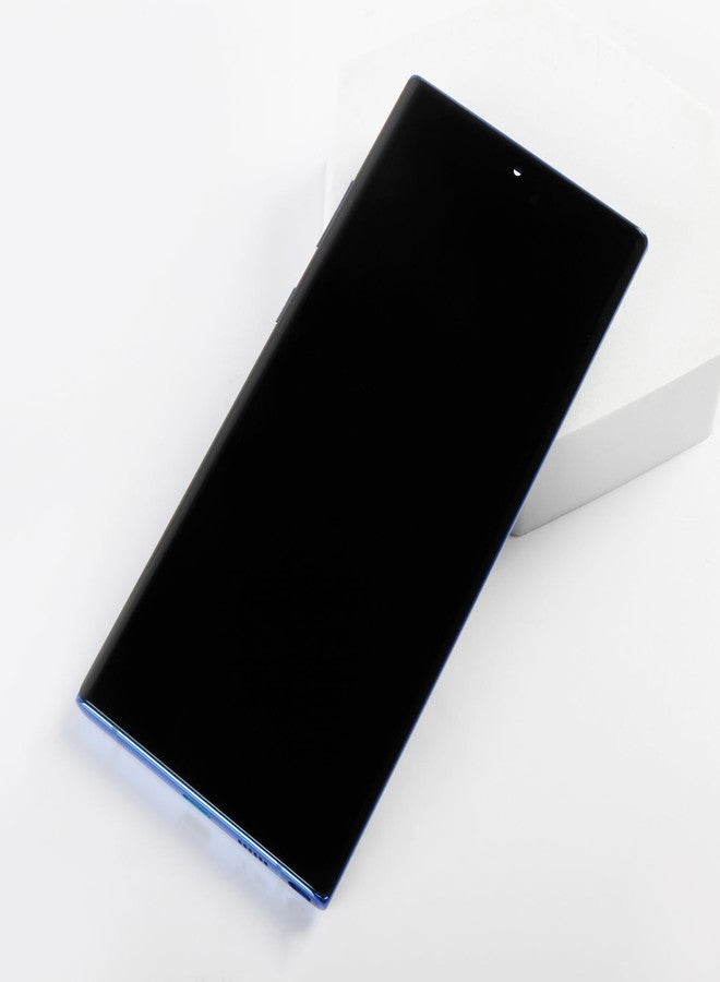 Olivechard شاشة OLED LCD من Olivechard Note 10+ 5G مع إطار أزرق هالة لهاتف Samsung Galaxy Note10 Plus/5G SM-N975U N975W N976U، مقاس 6.8 بوصة، طقم تركيب شاشة LCD بديلة مع مُحَوِّل رقمي يعمل باللمس - Image 4