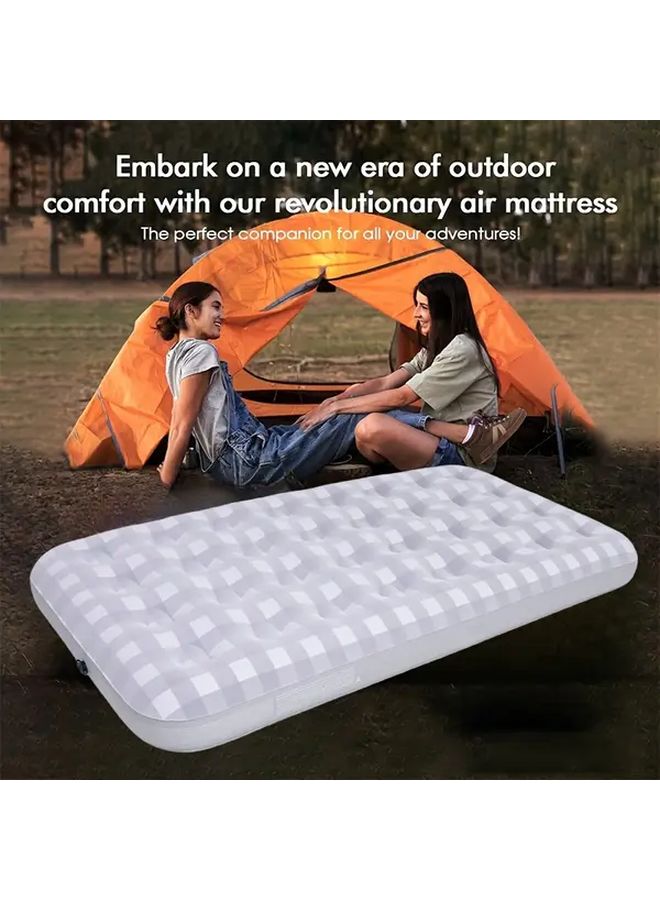 1pc Air Mattress Inflatable Guest Bed Camping Portable Travel Mattress 75 2x28 74x8 66 Inches - Image 5