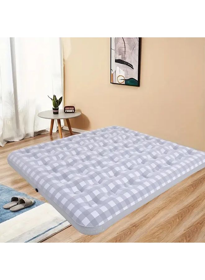 1pc Air Mattress Inflatable Guest Bed Camping Portable Travel Mattress 75 2x28 74x8 66 Inches - Image 2