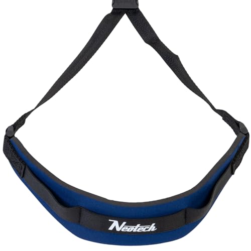 Neo Tech Neotech Saxophone Swivel Hook Neck Strap Soft Sax Padded for Alto Tenor Baritone Soprano – (Small, Navy) - Made in USA - Image 3