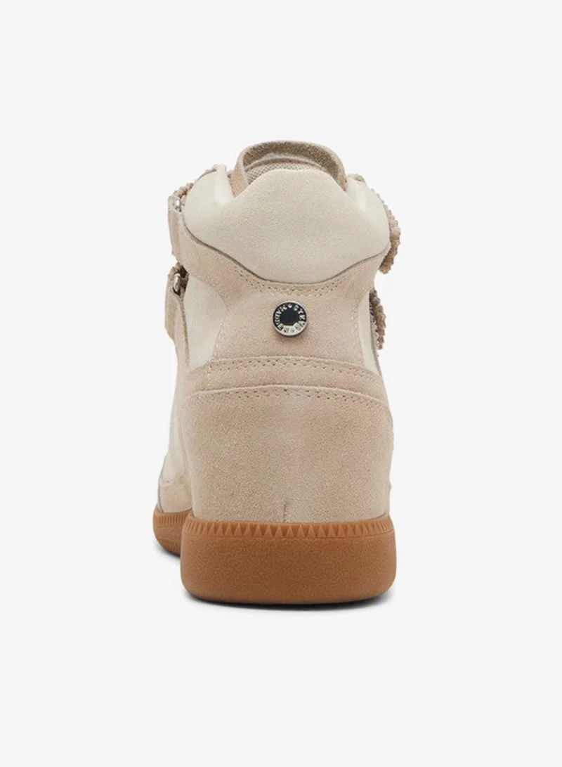 Steve Madden  Mustang Velcro Closure High Top Sneakers for Women | Best Price UAE