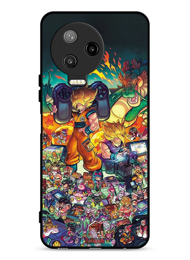 Tolwak Infinix Note 12 Pro 4G Protective Case Cover Gamer Art Doodles - Image 1
