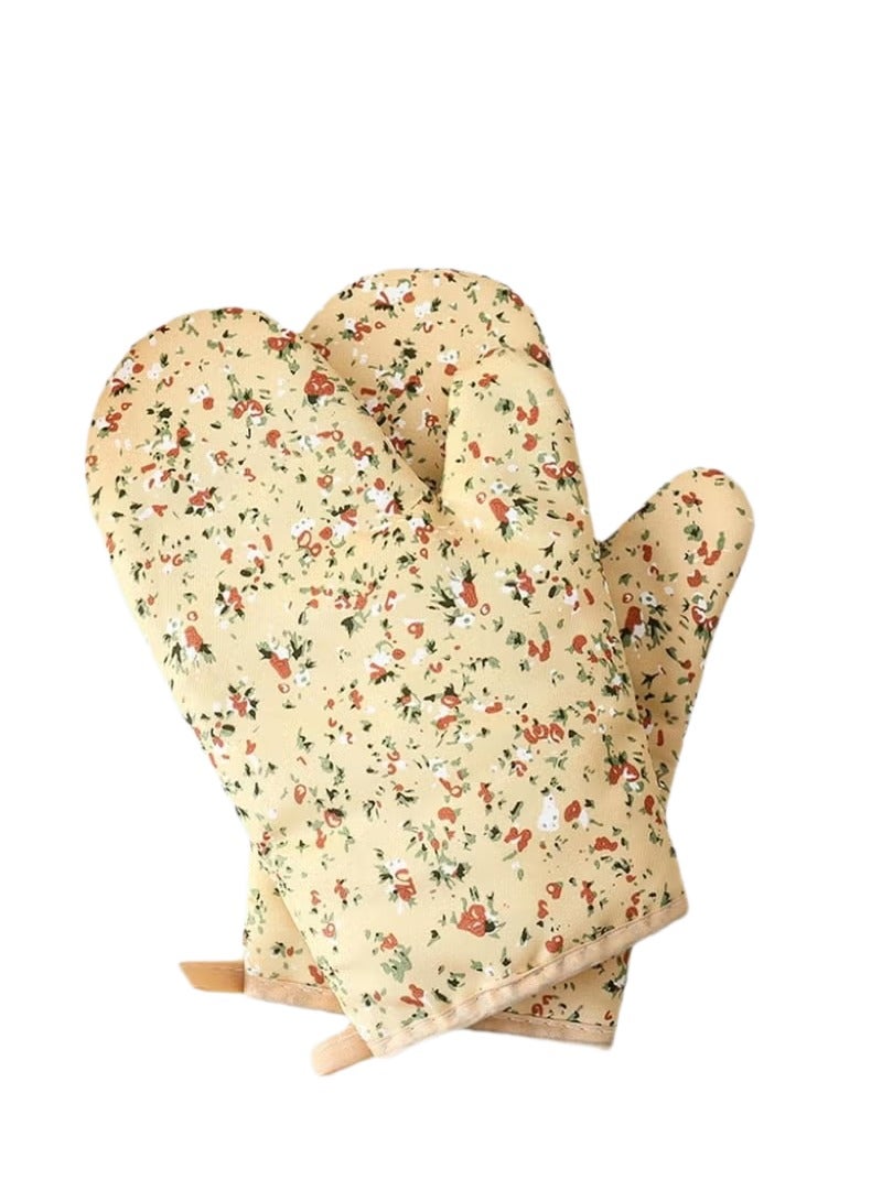 آنا قفازات مطبخ تحمي من الحرارة وسميكة للاستخدام في الفرن - Image 1
