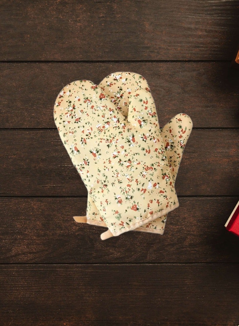 آنا قفازات مطبخ تحمي من الحرارة وسميكة للاستخدام في الفرن - Image 3